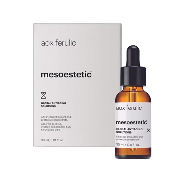 Mesoestetic AOX Ferulic – Antioksidativni serum sa vitaminom C i feruličnom kiselinom