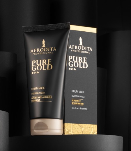 AFRODITA PROFESIONAL PURE GOLD 24 Ka Raskošna maska (150ml) - Image 4