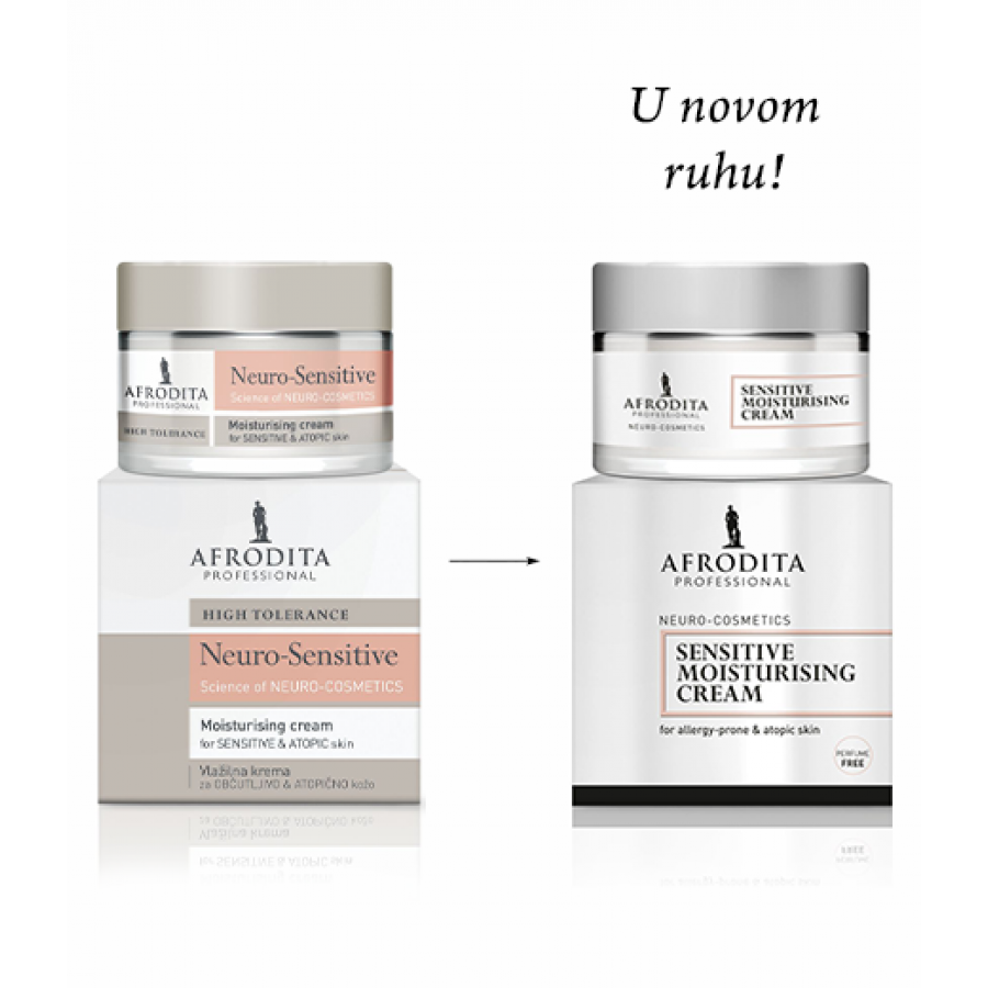 afrodita professionalAFRODITA PROFESIONAL NEURO-SENSITIVE ublažavajuća krema za normalnu-mješovitu kožu (50ml)