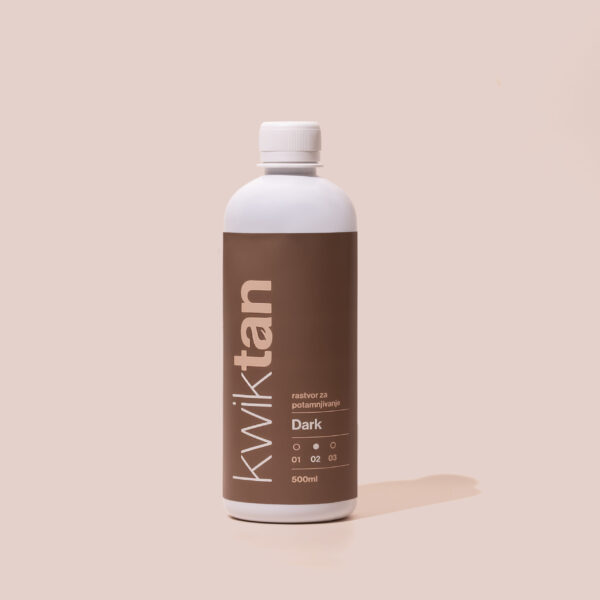 Profesionalna boja za spray tan KWIKTAN Dark 500 ml