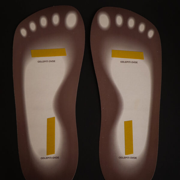 Jednokratna kartonska stopala za spray tan