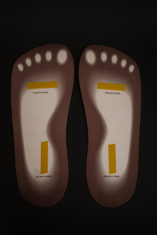 Jednokratna kartonska stopala za spray tan