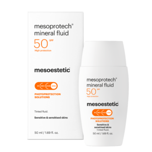 MESOESTETIC Mesoprotech mineral fluid spf 50 za suhu i osjetljivu kozu