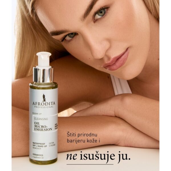 AFRODITA PROFESSIONAL CLEAN UP Uljna mikroemulzija za čišćenje 100 ml