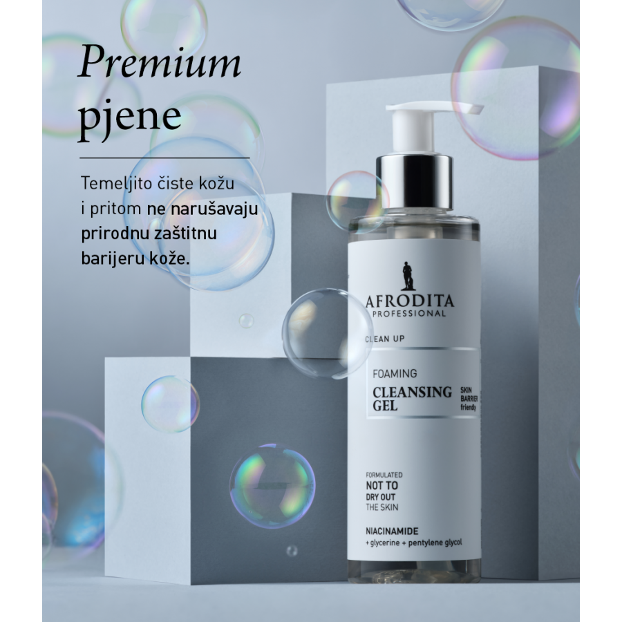 AFRODITA PROFESSIONAL CLEAN UP Pjenasti gel za čišćenje 190 ml - Image 7