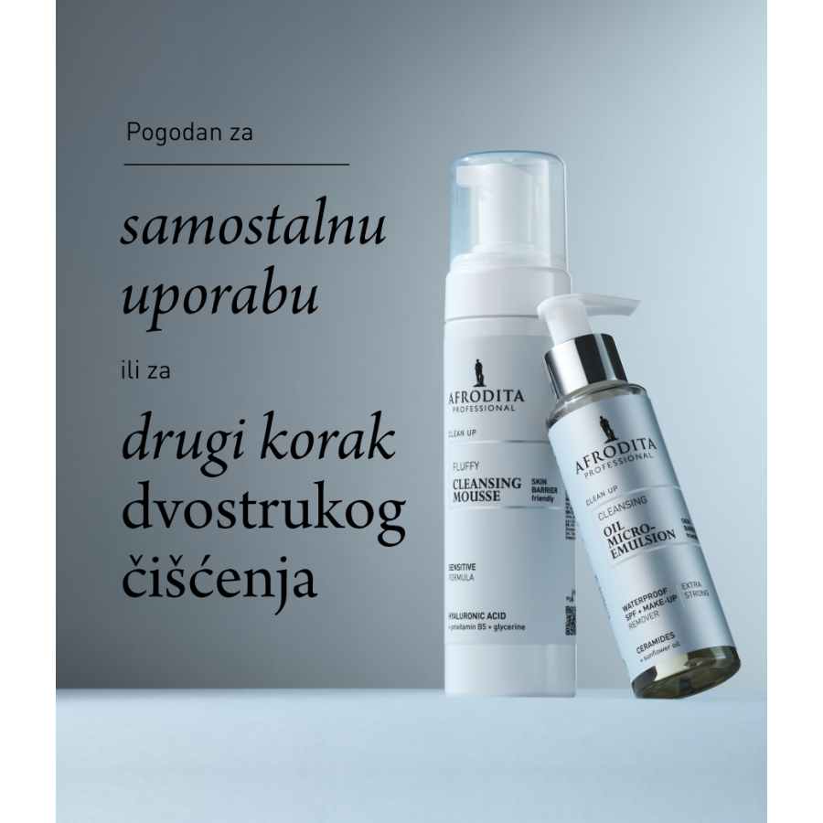 AFRODITA PROFESSIONAL CLEAN UP Mousse pjena za čišćenje