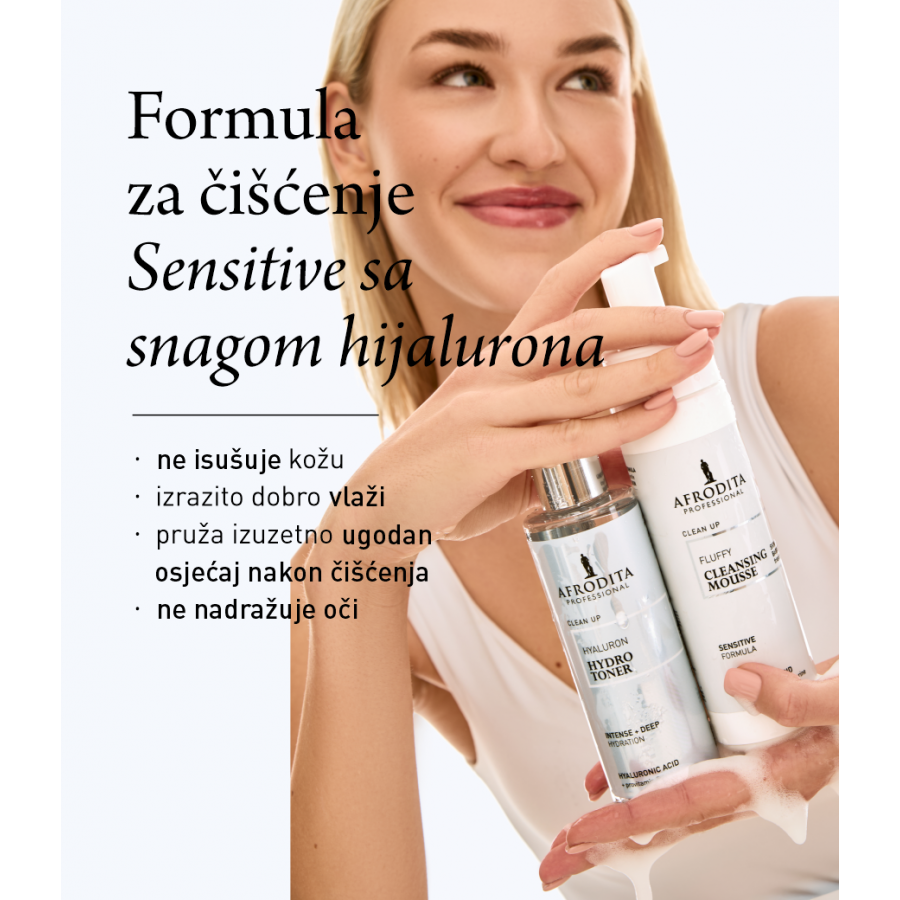 AFRODITA PROFESSIONAL CLEAN UP Mousse pjena za čišćenje