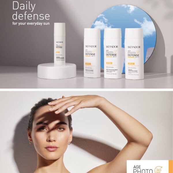 SKEYNDOR Krema za zaštitu od sunca i dnevnu njegu osjetljive kože, sa SPF 50+ +. NESESER