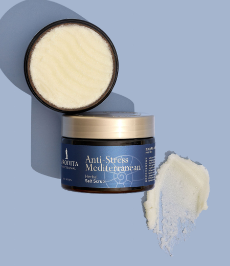 AFRODITA PROFESSIONAL ANTI-STRESS MEDITERRANEAN Biljni solni piling za tijelo