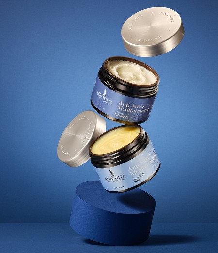AFRODITA PROFESSIONAL ANTI-STRESS MEDITERRANEAN Biljni solni piling za tijelo