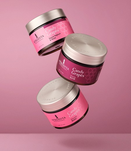 AFRODITA PROFESSIONAL CANDY GRAPES Frosty piling za tijelo