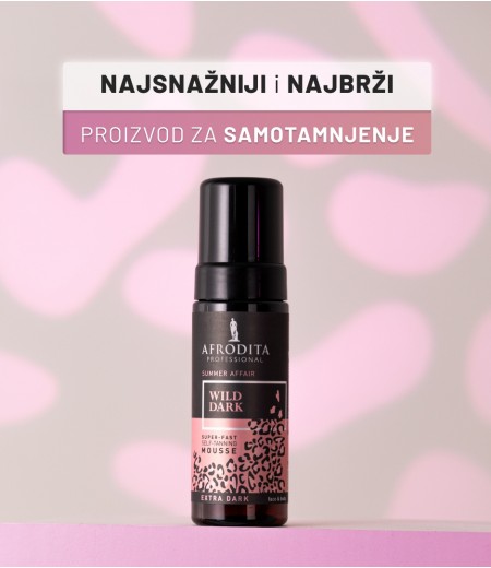 AFRODITA PROFESSIONAL WILD DARK Pjena za samotamnjenje Summer Affair
