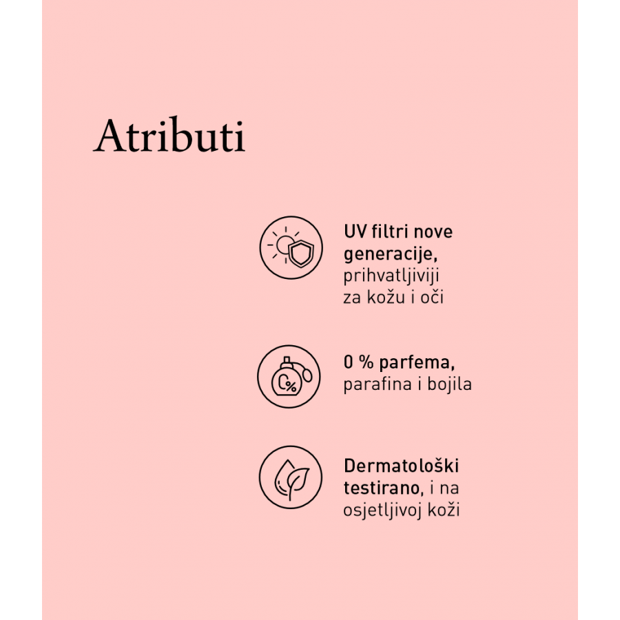AFRODITA PROFESSIONAL SPF 50 SHAKE FLUID SA IZNINMNO LAGANOM ,,OIL FREE'' FORMULOM