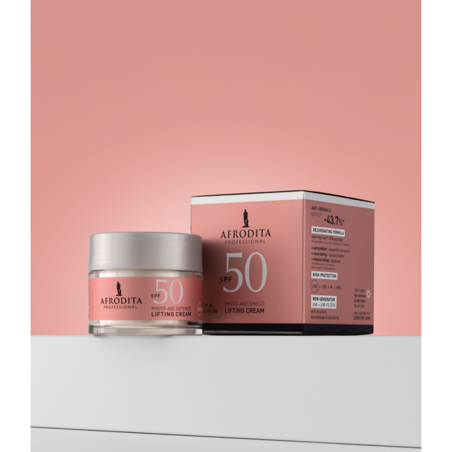 AFRODITA PROFESSIONAL SPF 50 ZASTITNA KREMA SA INTENZIVNOM NJEGOM